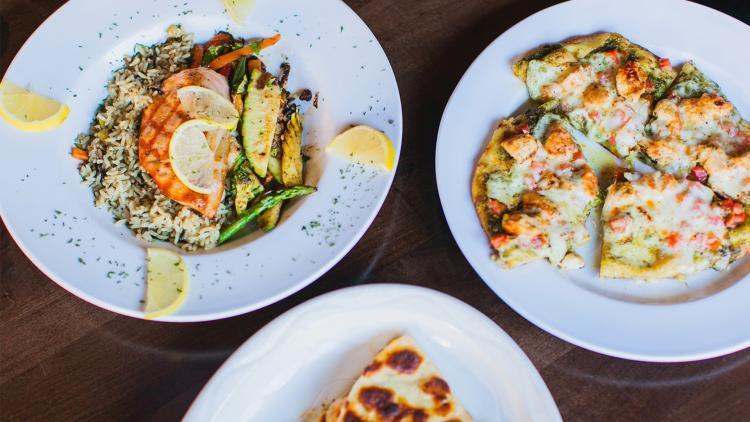 An assortment of dishes from Collins Irish Pub and Grill in Flagstaff, AZ.