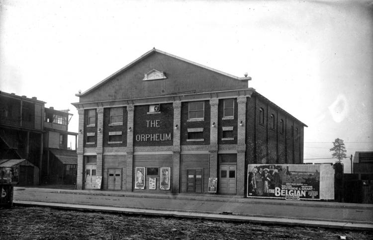 Historic image of the Orpheum in Flagstaff, Arizona