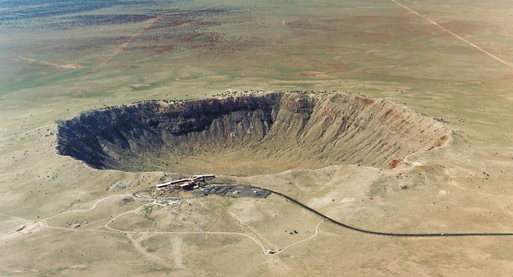 meteor crater