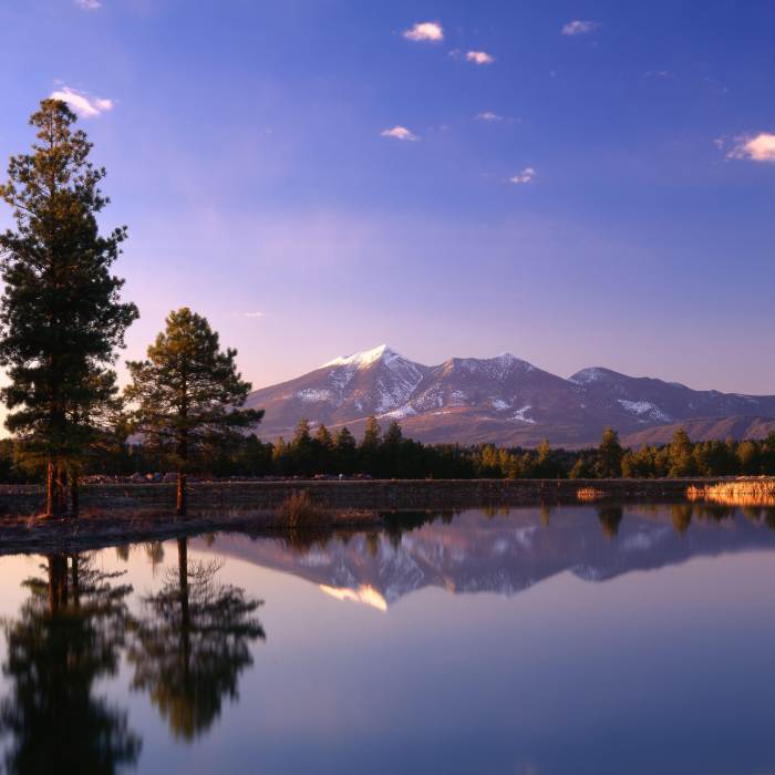 Flagstaff mountain and Wetlands. Photo by Tom Alexander